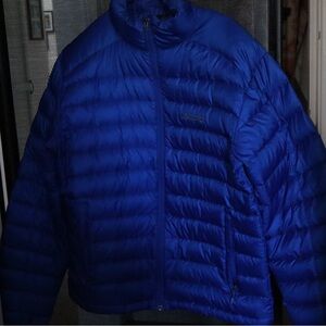 Marmot Men's Azos 800 Fill Down Puffer Jacket | Navy Blue